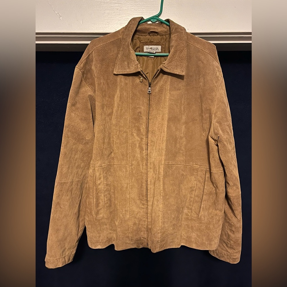 Excellent Condition Men's XL Suede Jacket
